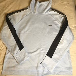 sky blue adidas sweater